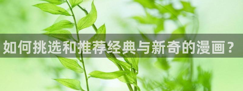 漫画之家：如何挑选和推荐经典与新奇的漫画？