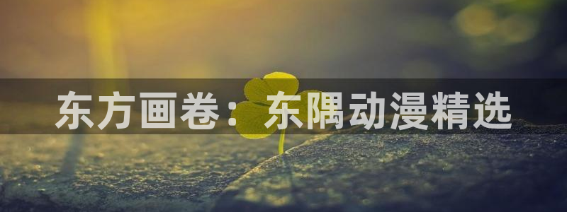 age专注动漫的门户网站：东方画卷：东隅动漫精选